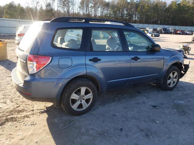 JF2SH6BC6AH794986 - 2010 SUBARU FORESTER XS Niebieski zdjęcie 3