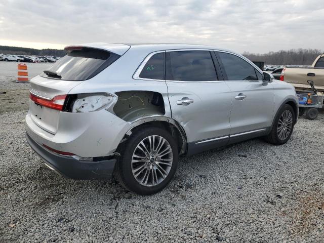 2LMTJ6LR8GBL44160 - 2016 LINCOLN MKX RESERVE SILVER photo 3