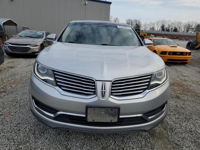 2LMTJ6LR8GBL44160 - 2016 LINCOLN MKX RESERVE SILVER photo 5