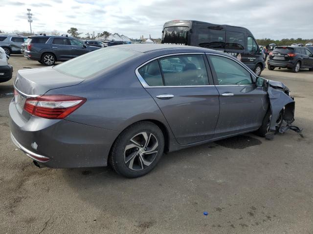 1HGCR2F36GA070673 - 2016 HONDA ACCORD LX GRAY photo 3