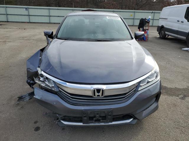 1HGCR2F36GA070673 - 2016 HONDA ACCORD LX GRAY photo 5