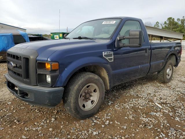 1FTNF20528EE20840 - 2008 FORD F250 SUPER DUTY BLUE photo 1