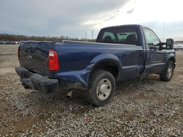 1FTNF20528EE20840 - 2008 FORD F250 SUPER DUTY BLUE photo 3