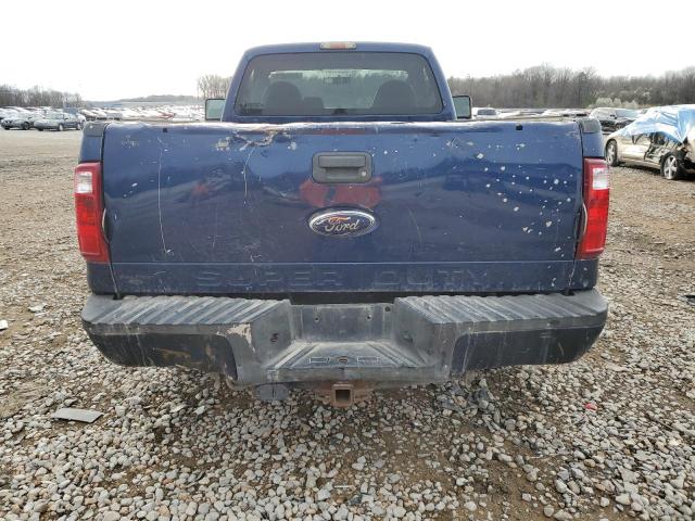 1FTNF20528EE20840 - 2008 FORD F250 SUPER DUTY BLUE photo 6