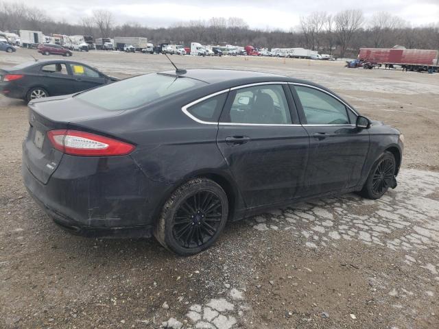 3FA6P0T94GR373980 - 2016 FORD FUSION SE BLACK photo 3