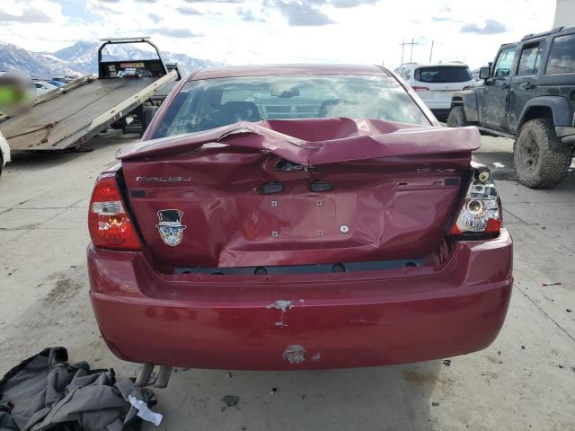 1G1ZU54854F100129 - 2004 CHEVROLET MALIBU LT RED photo 6