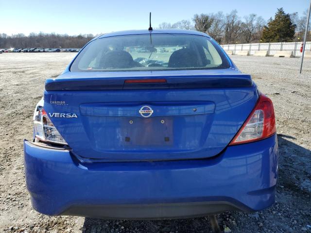 3N1CN7AP1HL851020 - 2017 NISSAN VERSA S BLUE photo 6