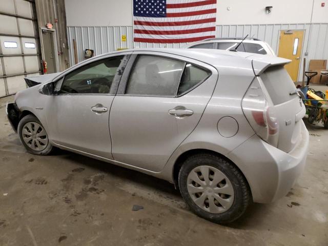 JTDKDTB38C1522105 - 2012 TOYOTA PRIUS C SILVER photo 2