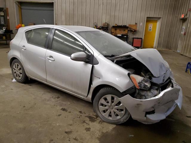 JTDKDTB38C1522105 - 2012 TOYOTA PRIUS C SILVER photo 4