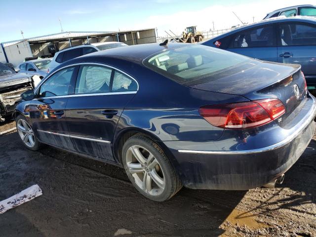 WVWBN7AN3DE521039 - 2013 VOLKSWAGEN CC SPORT BLUE photo 2