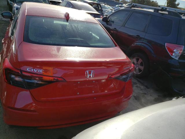 2HGFE2F51NH582740 - 2022 HONDA CIVIC SPORT 红色 照片 6