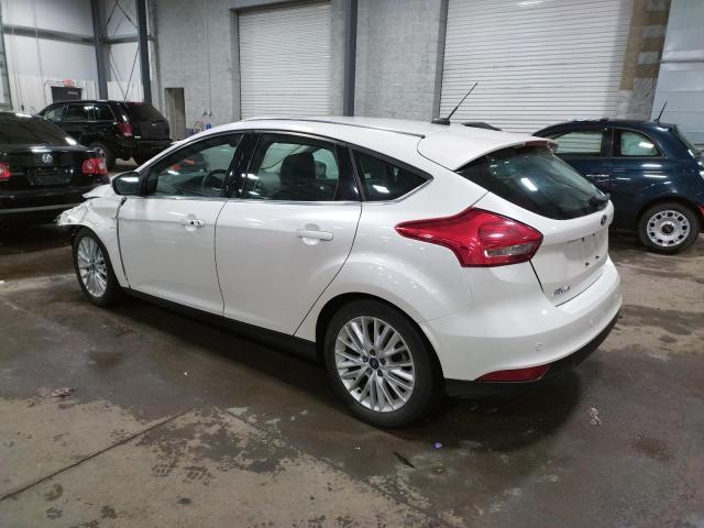 1FADP3N26JL244573 - 2018 FORD FOCUS TITANIUM WHITE photo 2