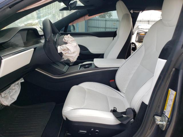 5YJSA1E68MF451743 - 2021 TESLA MODEL S Boz foto 7