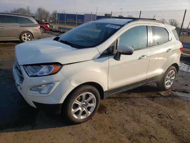 MAJ3S2GE7LC352229 - 2020 FORD ECOSPORT SE WHITE photo 1