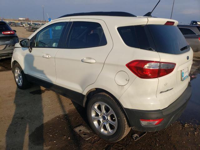 MAJ3S2GE7LC352229 - 2020 FORD ECOSPORT SE WHITE photo 2