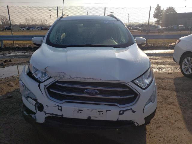 MAJ3S2GE7LC352229 - 2020 FORD ECOSPORT SE WHITE photo 5