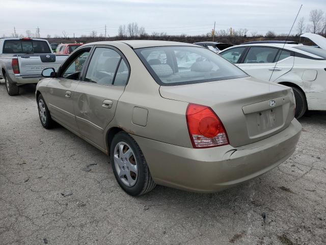 KMHDN46D96U362412 - 2006 HYUNDAI ELANTRA GLS GOLD photo 2