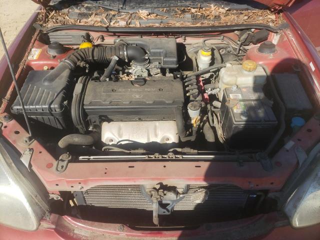 KLAJB82Z7YK546648 - 2000 DAEWOO NUBIRA CDX 勃艮第红 照片 11