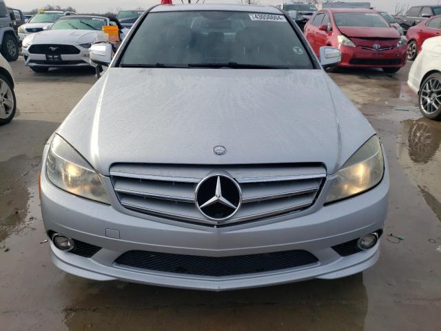 WDDGF56X29R064893 - 2009 MERCEDES-BENZ C 350 SILVER photo 5