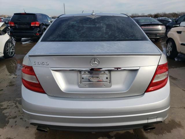 WDDGF56X29R064893 - 2009 MERCEDES-BENZ C 350 SILVER photo 6