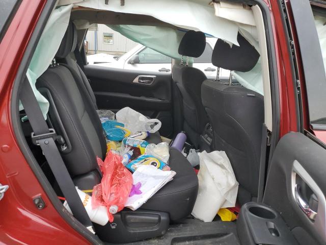 5N1DR2MMXHC616889 - 2017 NISSAN PATHFINDER S RED photo 10