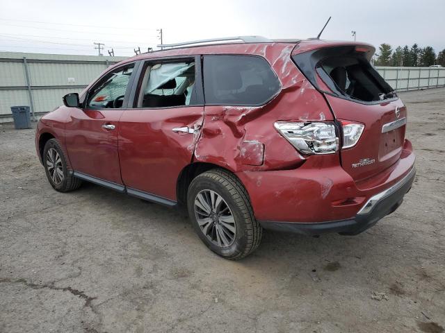 5N1DR2MMXHC616889 - 2017 NISSAN PATHFINDER S RED photo 2