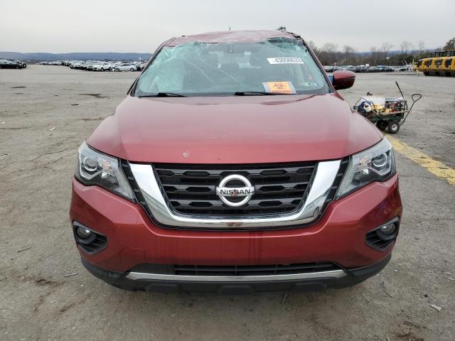 5N1DR2MMXHC616889 - 2017 NISSAN PATHFINDER S RED photo 5
