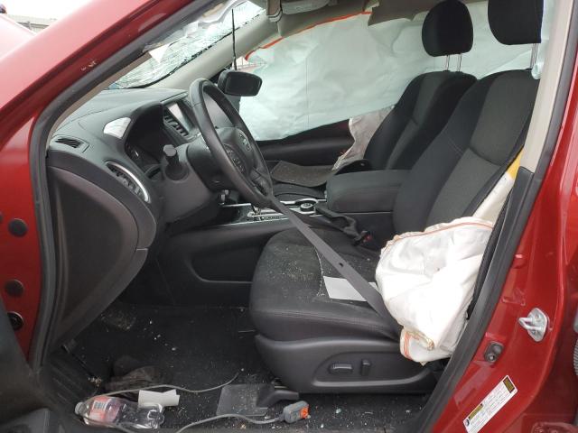 5N1DR2MMXHC616889 - 2017 NISSAN PATHFINDER S RED photo 7