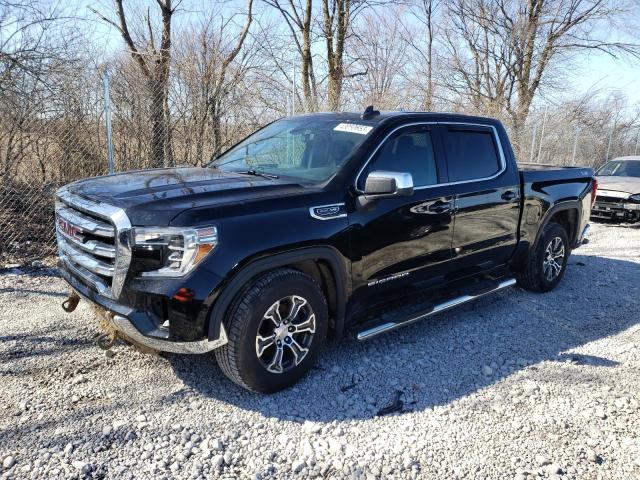 1GTU9BED1KZ397800 - 2019 GMC SIERRA K1500 SLE BLACK photo 1