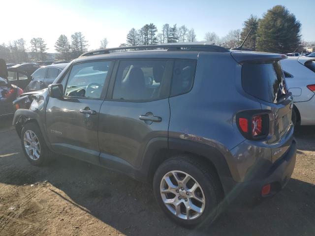 ZACCJBBB7HPE65448 - 2017 JEEP RENEGADE LATITUDE GRAY photo 2