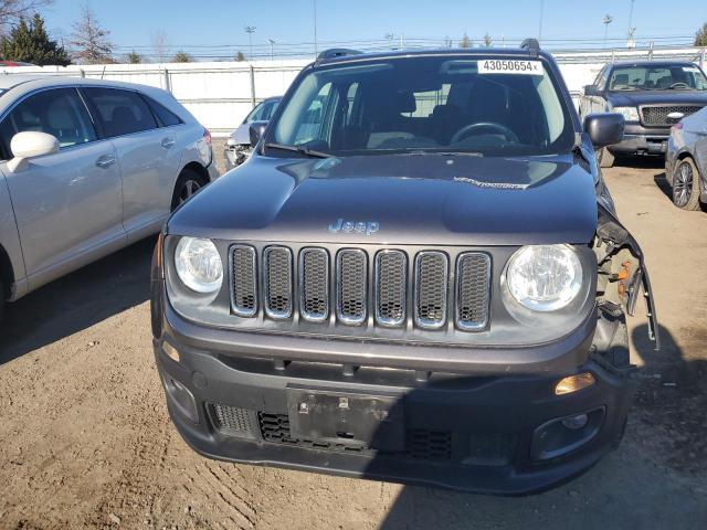 ZACCJBBB7HPE65448 - 2017 JEEP RENEGADE LATITUDE GRAY photo 5