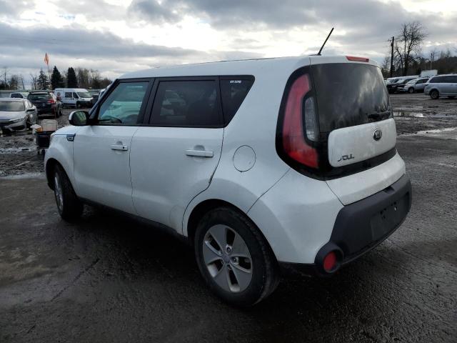 KNDJN2A27G7282186 - 2016 KIA SOUL WHITE photo 2