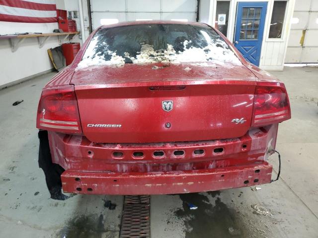 2B3KA53H96H410404 - 2006 DODGE CHARGER R/T RED photo 6