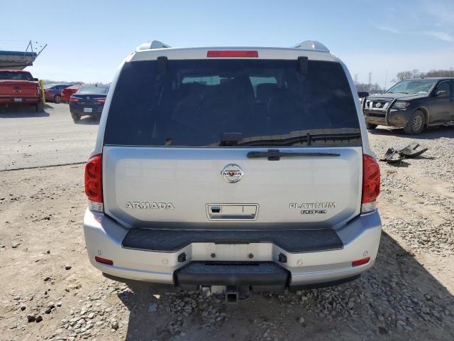 5N1BA0NF8CN617572 - 2012 NISSAN ARMADA SV SILVER photo 6