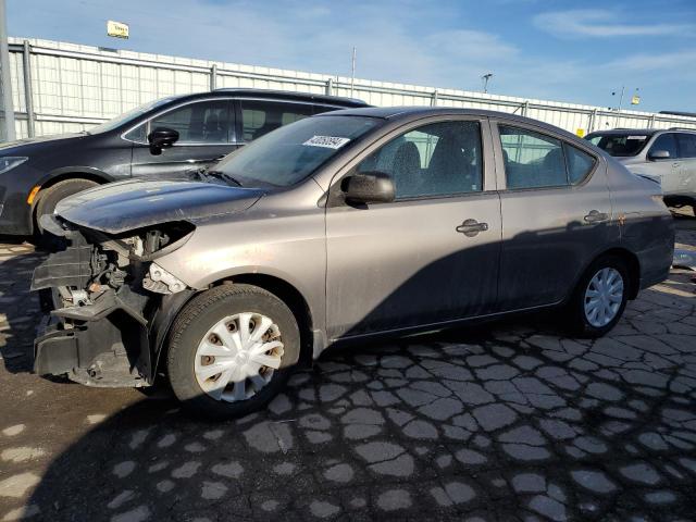 3N1CN7AP2FL836037 - 2015 NISSAN VERSA S GRAY photo 1