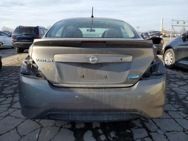 3N1CN7AP2FL836037 - 2015 NISSAN VERSA S GRAY photo 6