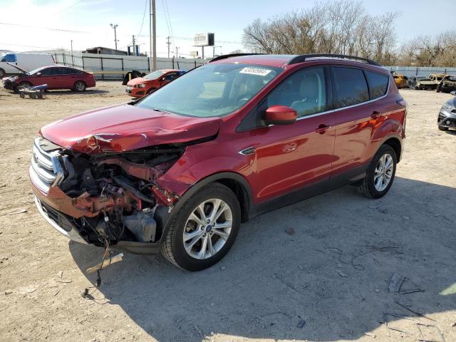 1FMCU0G95HUC49142 - 2017 FORD ESCAPE SE RED photo 1