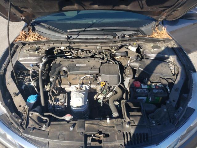 1HGCR2F33HA303233 - 2017 HONDA ACCORD LX GRAY photo 11