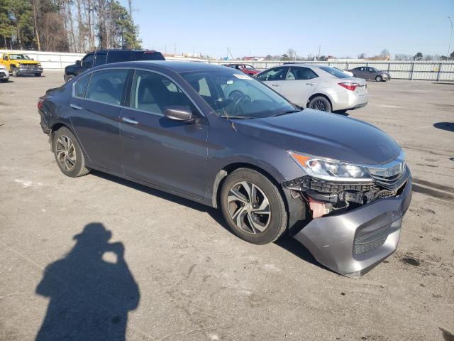 1HGCR2F33HA303233 - 2017 HONDA ACCORD LX GRAY photo 4