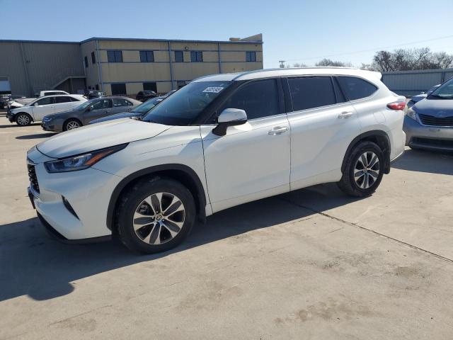 5TDGZRAH5LS511914 - 2020 TOYOTA HIGHLANDER XLE 白色 照片 1