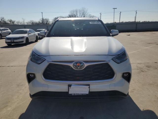 5TDGZRAH5LS511914 - 2020 TOYOTA HIGHLANDER XLE 白色 照片 5