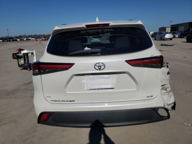 5TDGZRAH5LS511914 - 2020 TOYOTA HIGHLANDER XLE 白色 照片 6