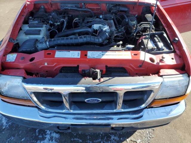 1FTZR15V7YPB96545 - 2000 FORD RANGER SUPER CAB RED photo 11