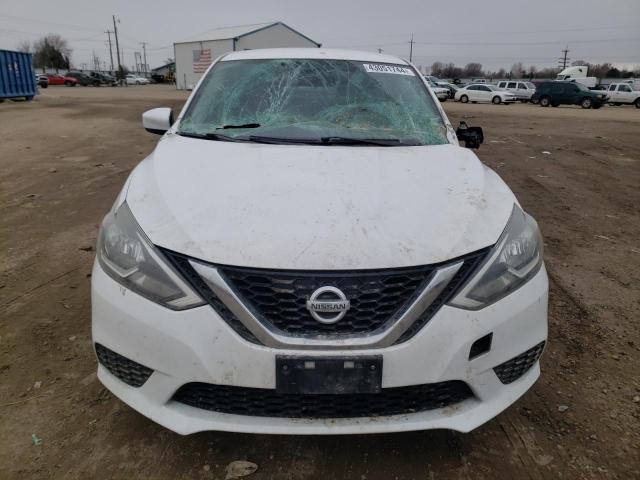 3N1AB7AP9HL665936 - 2017 NISSAN SENTRA S WHITE photo 5