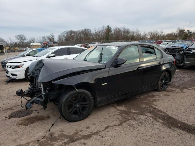 WBAVC73548KP37969 - 2008 BMW 328 XI SULEV BLACK photo 1