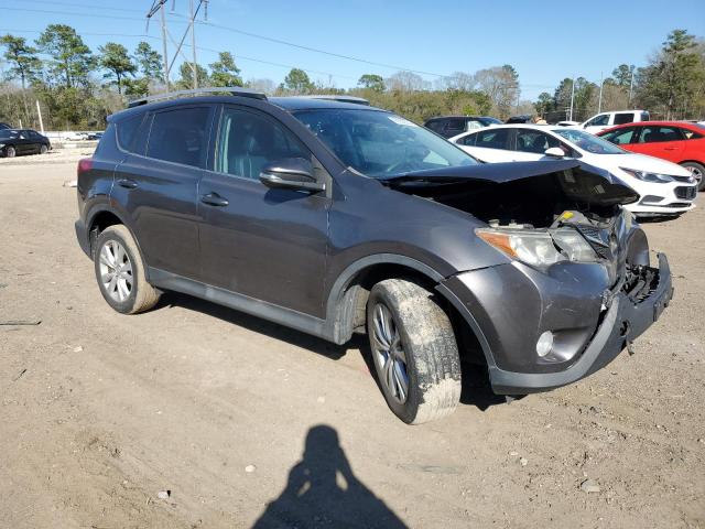 2T3DFREV9FW354919 - 2015 TOYOTA RAV4 LIMITED GRAY photo 4