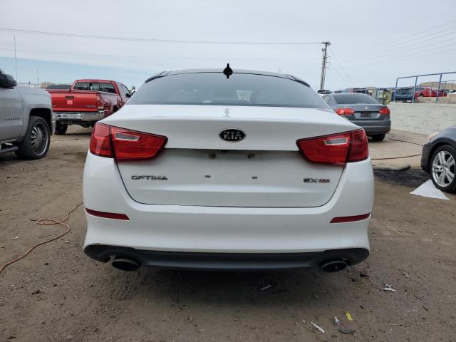 5XXGN4A73FG460392 - 2015 KIA OPTIMA EX WHITE photo 6