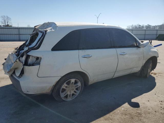 2HNYD28489H524204 - 2009 ACURA MDX TECHNOLOGY WHITE photo 3