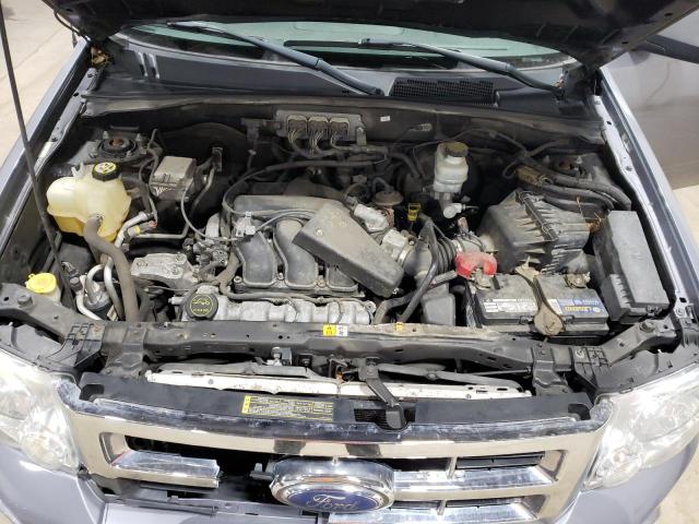 1FMCU03188KA21521 - 2008 FORD ESCAPE XLT GRAY photo 11