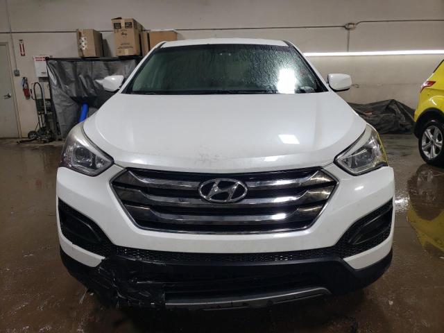 5XYZTDLB8EG193938 - 2014 HYUNDAI SANTA FE S WHITE photo 5